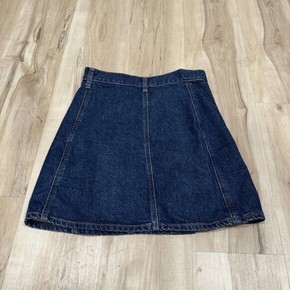 Levi's Denim Skirt Size 25 MSRP $98 Bottom Women’s Jean Buttons - Picture 6 of 9